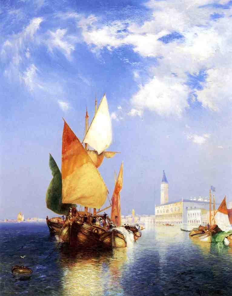 Thomas Moran The Grand Canal,Venice